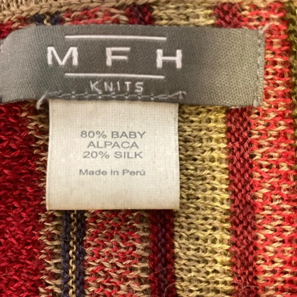 MFH KNITS 80% Baby Alpaca 20% Silk Scarf